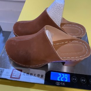 Damen Komfortable Clogs mit blockförmigem Absatz R&B