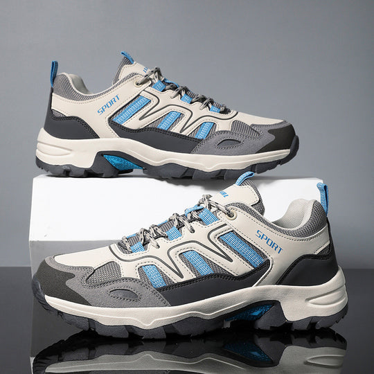 Herren nan robuster Geländesneaker mit griffiger Multiterrain-Profilsohle und gepolstertem Komfortkragen R&B