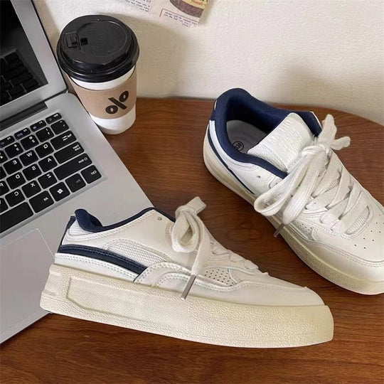 Damen Sportliche Plateau-Sneaker mit atmungsaktivem Obermaterial und gepolsterter Sohle R&B