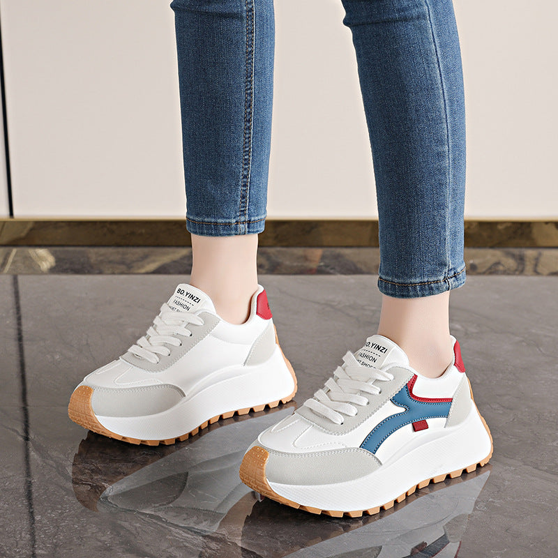 Damen modische Sneakers mit dämpfender Laufsohle und atmungsaktivem Obermaterial R&B