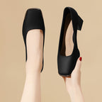 Damen Elegante und bequeme Blockabsatz-Schuhe R&B