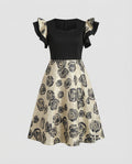 Damen Midikleid herzförmig elegant