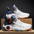 Damen Hochwertige Basketball-Sneaker mit atmungsaktivem Obermaterial und dämpfendem Fußbett