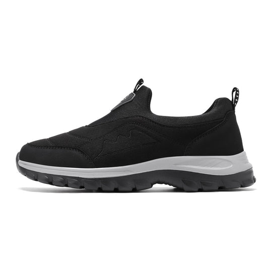 Damen Leichte und flexible Sport-Sneaker mit elastischem Einstieg R&B