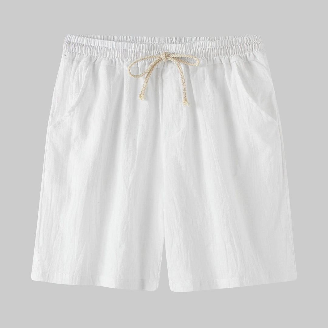 Herren Bermuda-Shorts mit elastischem Bund und seitlichen Taschen R&B