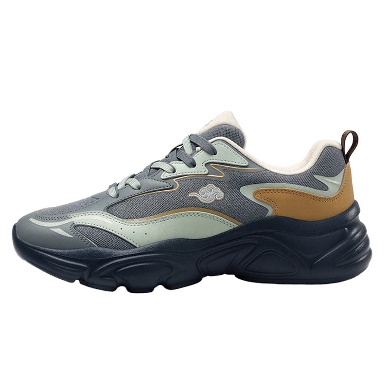 Damen sportliche Fitnessschuhe mit atmungsaktiver Mesh-Oberfläche und dämpfender Sohle R&B