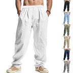 Herren Bequeme Sommerhose mit elastischem Bund und Seitentaschen R&B