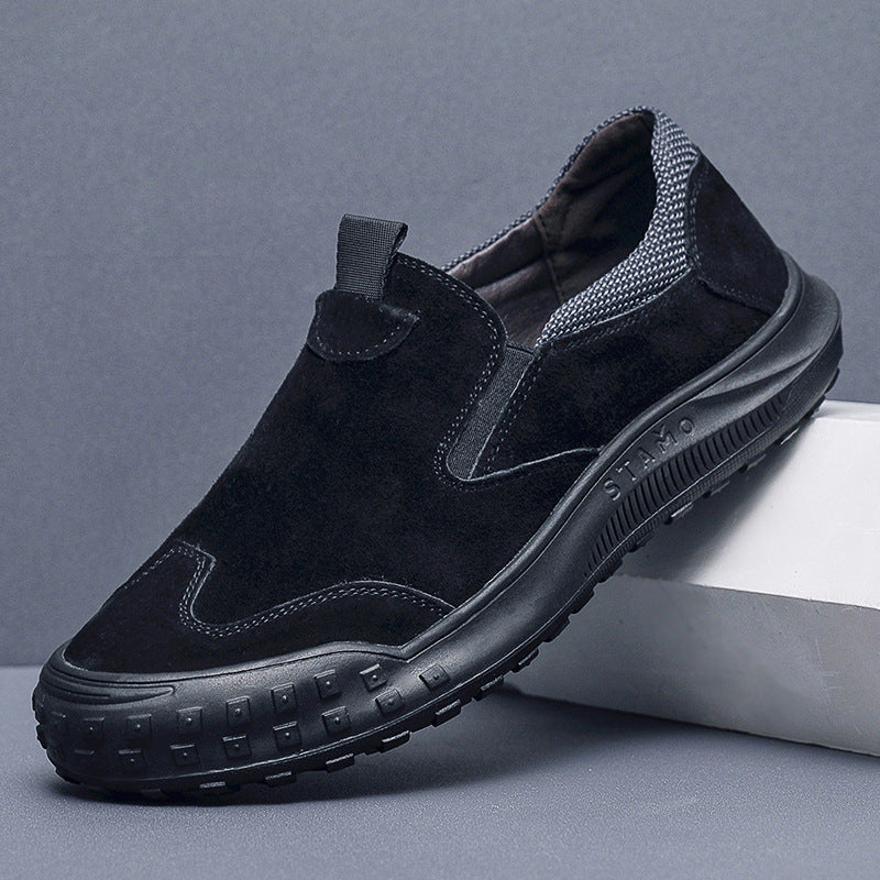 Damen Bequeme Slip-On Freizeitschuhe mit rutschfester Sohle