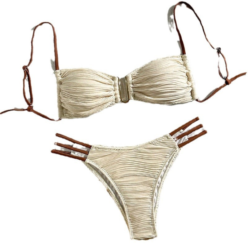 Damen Bikiniset mit eleganten Rüschendetails und modischem Schnitt R&B