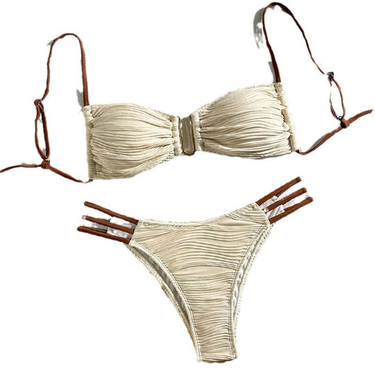 Damen Bikiniset mit eleganten Rüschendetails und modischem Schnitt R&B