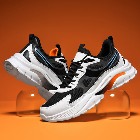 Damen Sportliche Hybrid-Sneaker mit atmungsaktiver Netzstruktur und dämpfender Sohle R&B