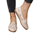Damen Freizeit-Schuhe mit detaillierter Lochmusterung R&B