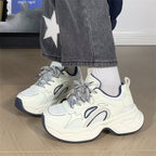 Damen Sportliche und komfortable Lauf-Sneaker mit atmungsaktivem Mesh-Obermaterial R&B