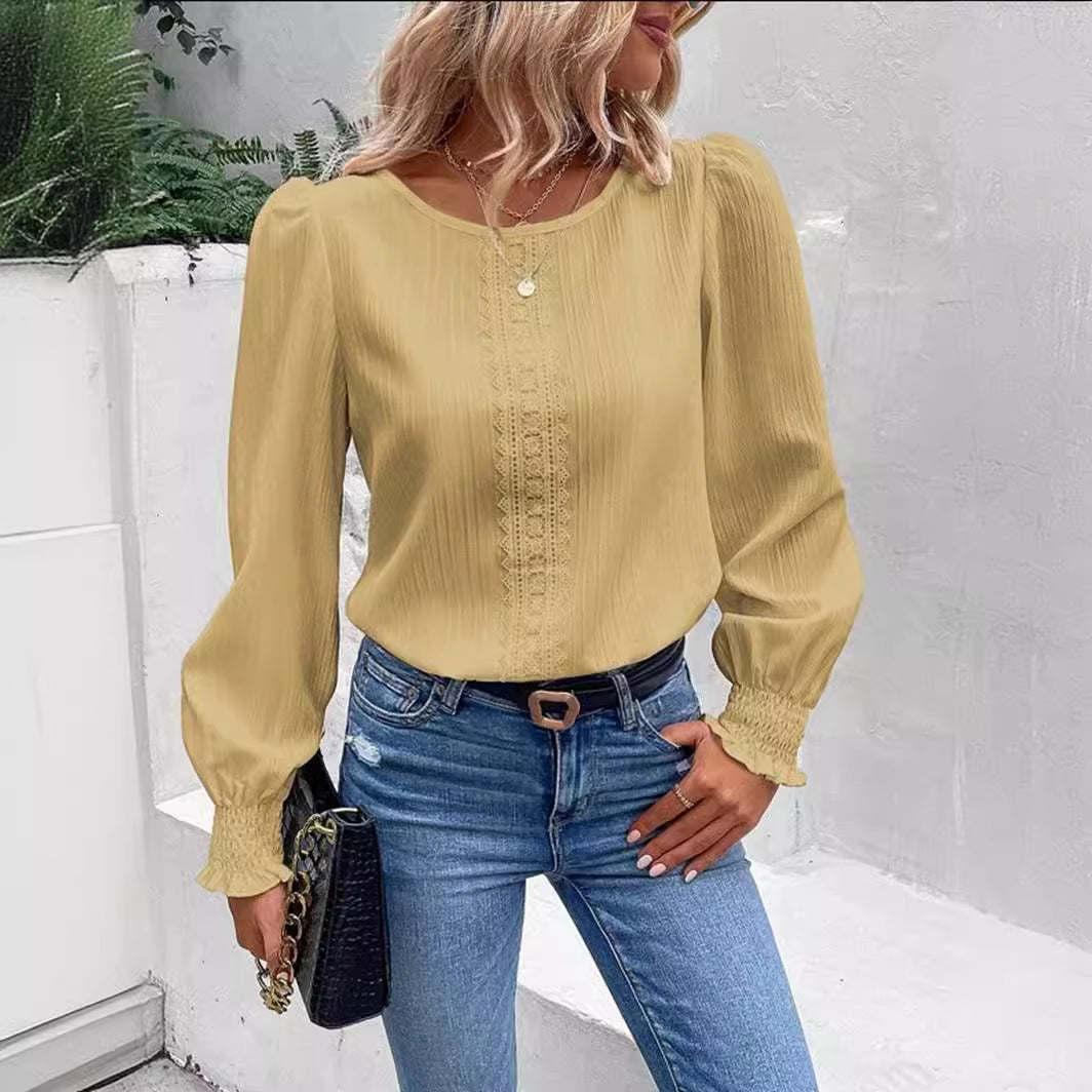 Damen Elegantes und luftiges Blusenshirt R&B