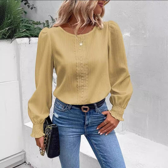 Damen Elegantes und luftiges Blusenshirt R&B