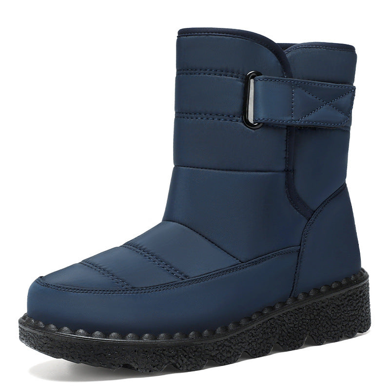 Damen Isolierte Winterstiefel mit praktischem Klettverschluss R&B