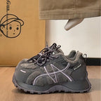 Damen modische Sneakers mit hochwertiger Fleece-Konstruktion und innovativem Sohlenprofil R&B