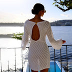 Damen modischer Häkel-Strandkleid R&B