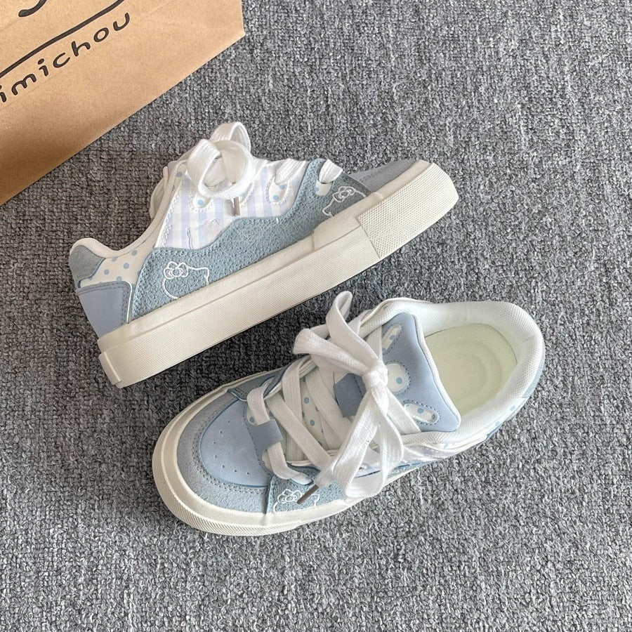 Damen Sneaker mit verspieltem Tierdesign und atmungsaktivem Obermaterial