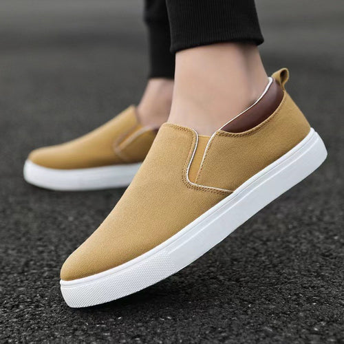 Damen Slip-On Sneakers mit flexiblem Obermaterial und rutschfester Sohle R&B