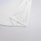 Damen Crop-Shirt mit kreativem Cowboy-Statement R&B