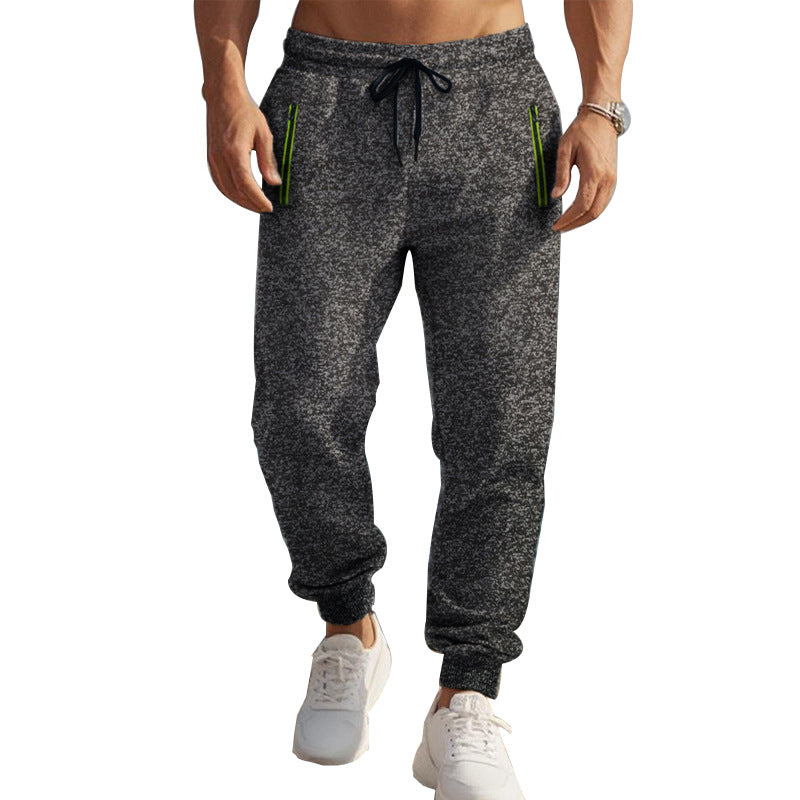 Herren Sportliche Jogginghose mit seitlichen Reißverschlusstaschen