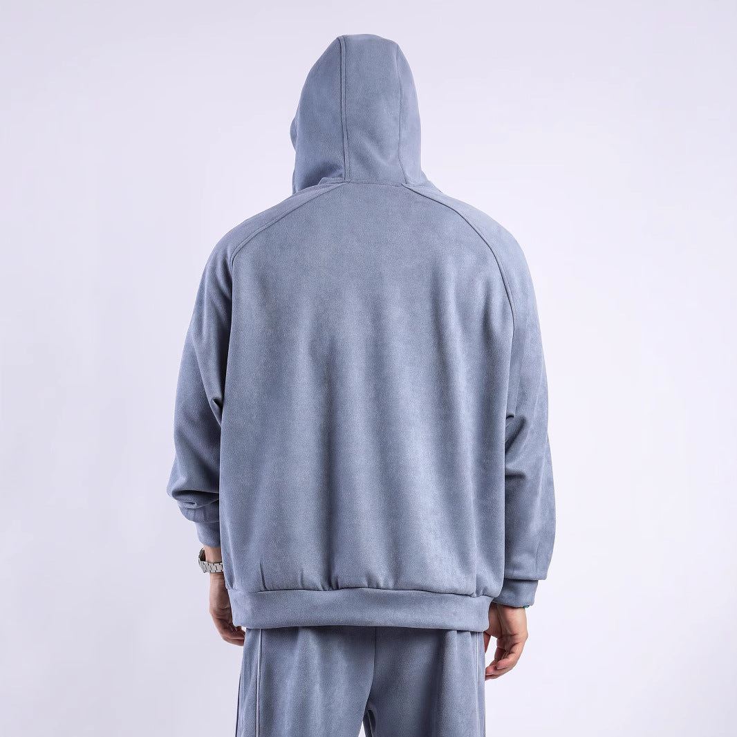 Damen Fleece-Hoodie mit praktischer Reißverschlussfront und komfortablem Schnitt R&B