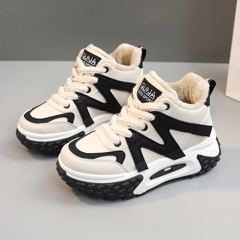 Damen Winter Sneaker mit atmungsaktivem Innenfutter und rutschfester Profilsohle R&B