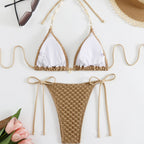 Damen Häkel-Bikini-Set mit eleganten Details R&B