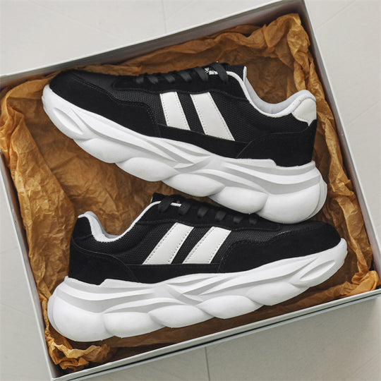 Damen Sportliche Sneakers mit atmungsaktiver Mesh-Oberfläche und dämpfender Sohle R&B