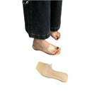 Damen elegante transparent Slipper R&B
