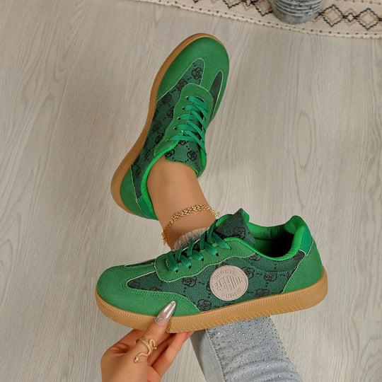 Damen Sneakers mit schickem Logo und farbenfrohem Design R&B