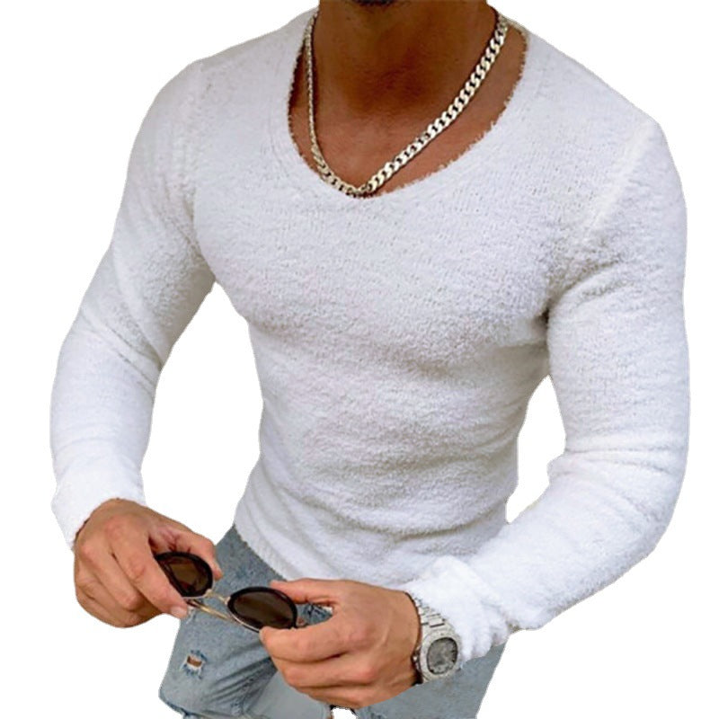 Damen Weicher Fleece-Pullover mit lässigem Schnitt und praktischen Taschen R&B