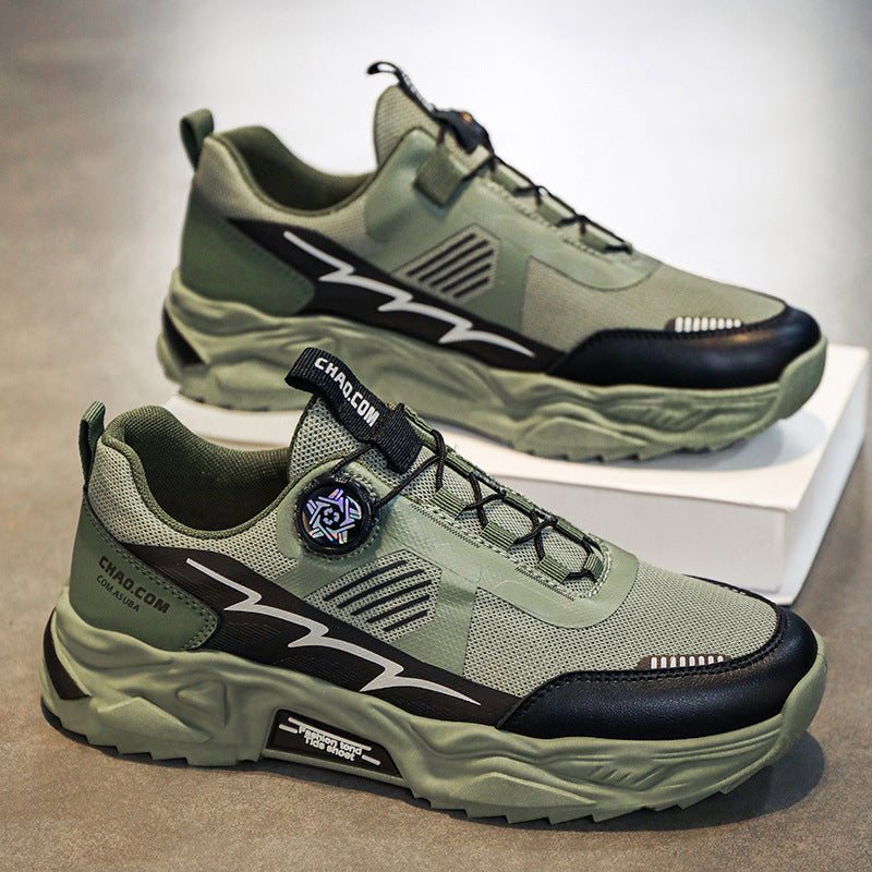 Damen Sportliche Sneaker mit innovativem Schnürsystem und robustem Profil R&B