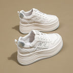 Damen modische Plateau-Sneaker mit einem komfortablen und atmungsaktiven Design