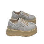 Damen Plateau-Sneaker mit ergonomischer Dämpfung und modischem Design R&B