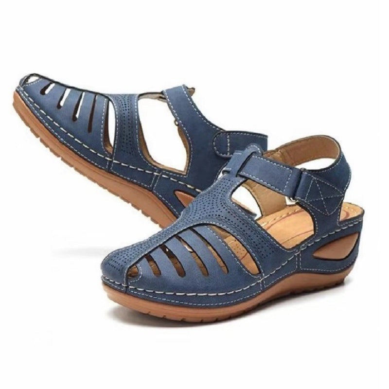 Damen Sandalen mit verstellbarem Riemendesign und atmungsaktivem Obermaterial R&B