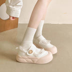 Damen bequeme Sneaker mit verstellbarem Klettverschluss und elastischem Obermaterial R&B