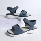 Damen Komfortable Sandalen mit verstellbaren Riemen und ergonomischer Sohle R&B