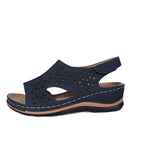 Damen Atmungsaktive Sandalen mit elegantem Cut-Out-Design und anatomischem Fußbett R&B