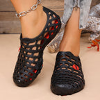 Damen atmungsaktive Kunststoffclogs mit rutschfester Sohle R&B