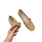 Damen Ballerinas mit elegantem Knoten und komfortablem Fußbett R&B