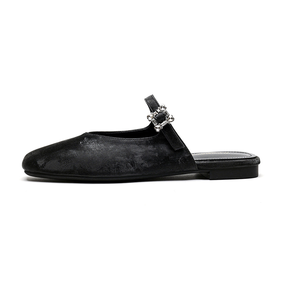 Damen Slingback-Ballerinas mit luxuriösem Schnallenakzent und weichem Obermaterial R&B