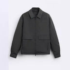 Herren lässige Jacke mit praktischen Taschen und modernem Schnitt R&B