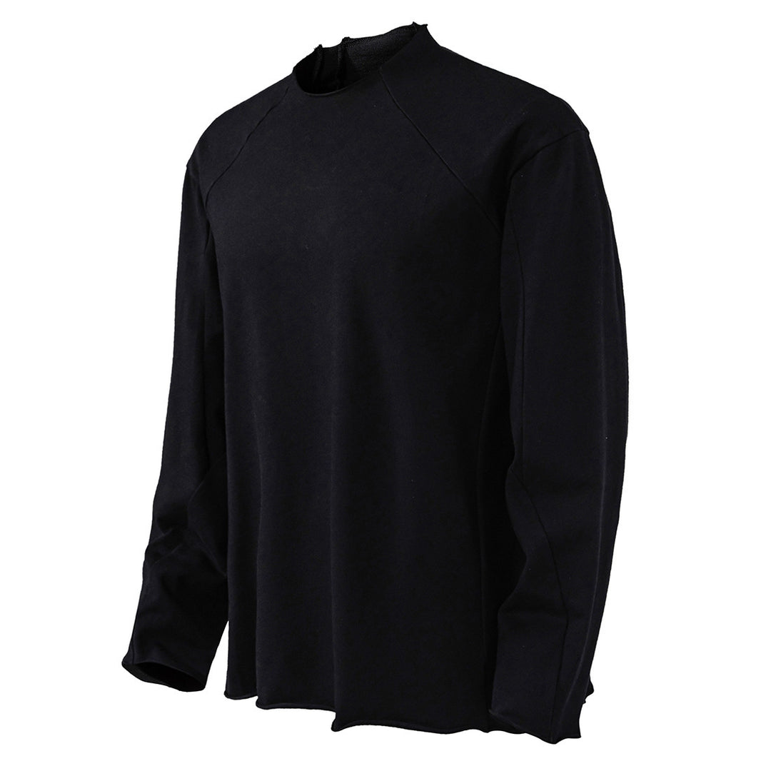 Herren lässiges Langarmshirt mit modernem Schnitt und atmungsaktiver Baumwollqualität R&B