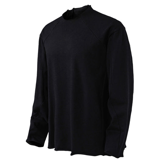 Herren lässiges Langarmshirt mit modernem Schnitt und atmungsaktiver Baumwollqualität R&B