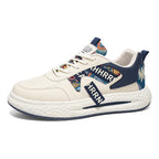 Damen modische Sneakers mit innovativem Obermaterial und strukturierter Sohle R&B