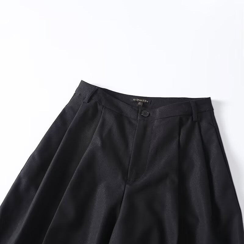 Damen Weite Palazzo-Hose mit eleganter Schnittführung und feiner Textur R&B
