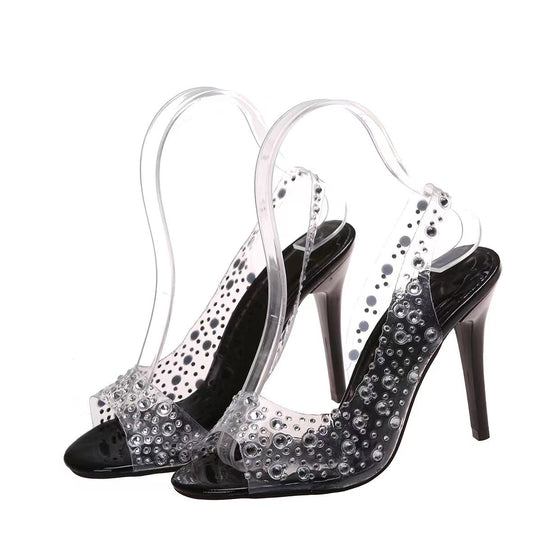 Damen Stilvolle High Heel Sandalen R&B