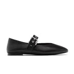Damen Ballerinas mit verstellbarem Riemendesign und elegantem Schnallenakzent R&B